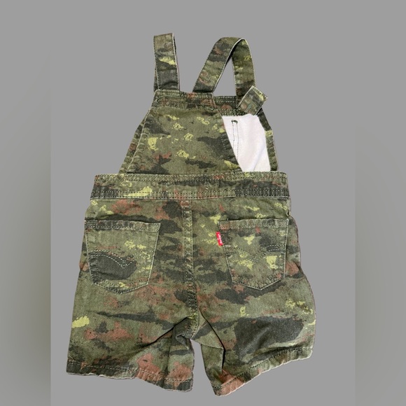 Levi's Cotton Overalls | Unisex | 18 Months | Camo | Like New - Picture 2 of 2